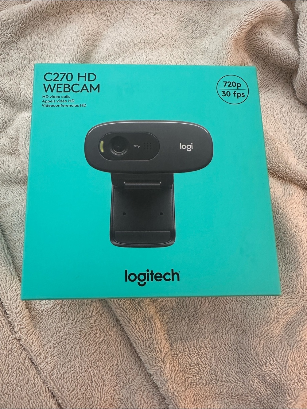 Logitech C270 HD Webcam - Never Used
